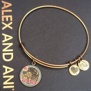 Alex And Ani Miami Charm Bracelet